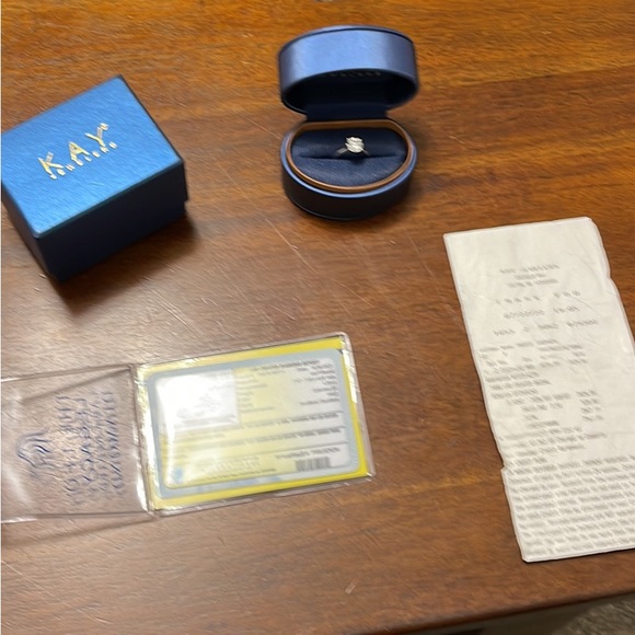 Kay jewelers diamond engagement ring - Picture 2 of 5